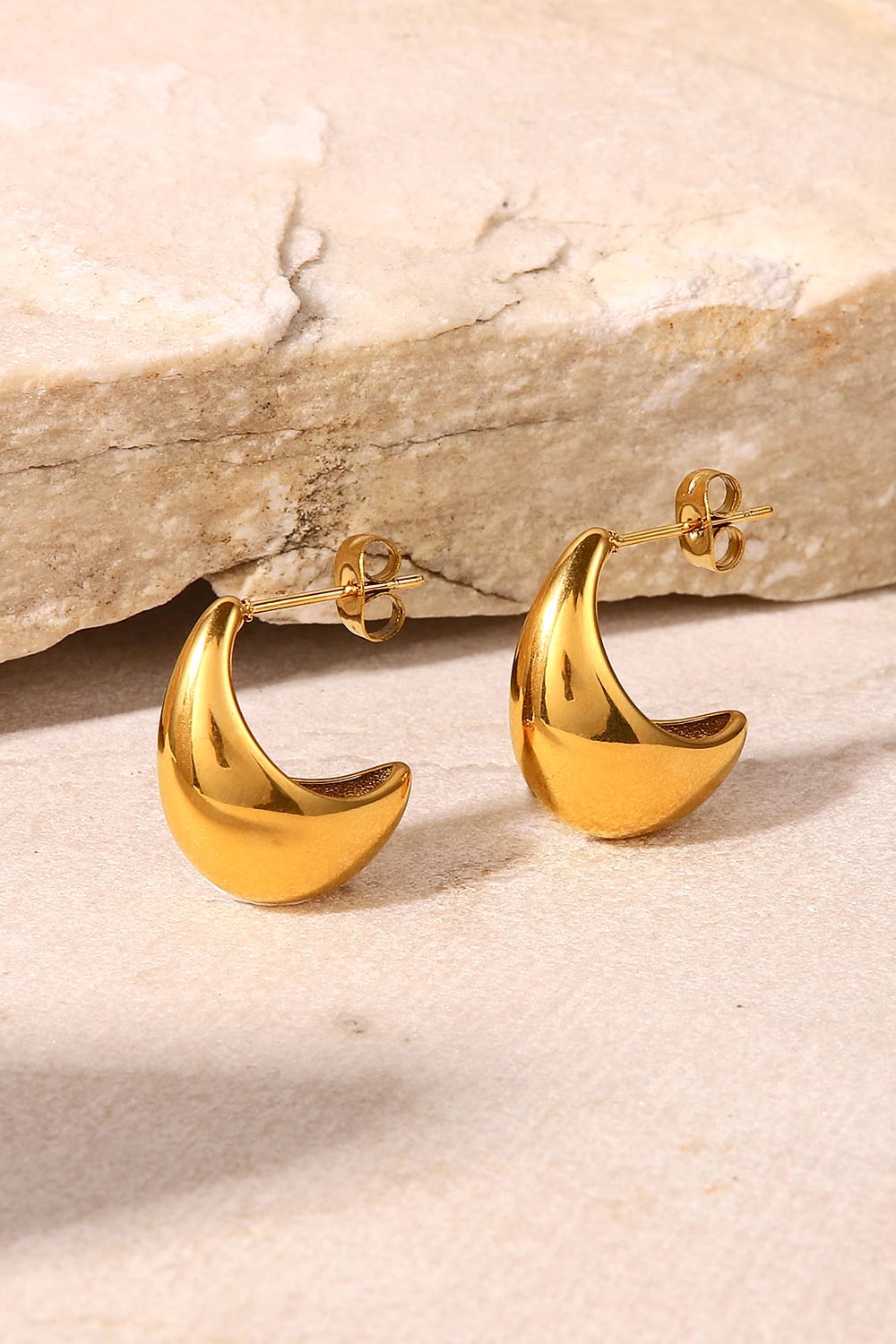 C-Hoop Earrings