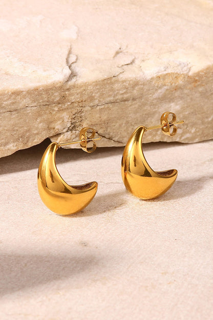 C-Hoop Earrings
