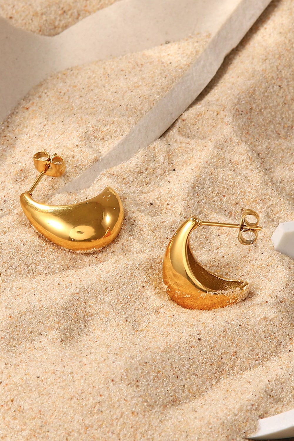 C-Hoop Earrings