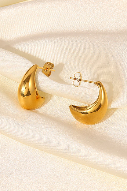 C-Hoop Earrings