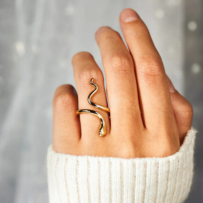 Snake Adjustable Ring