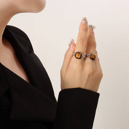 Natural Stone Ring