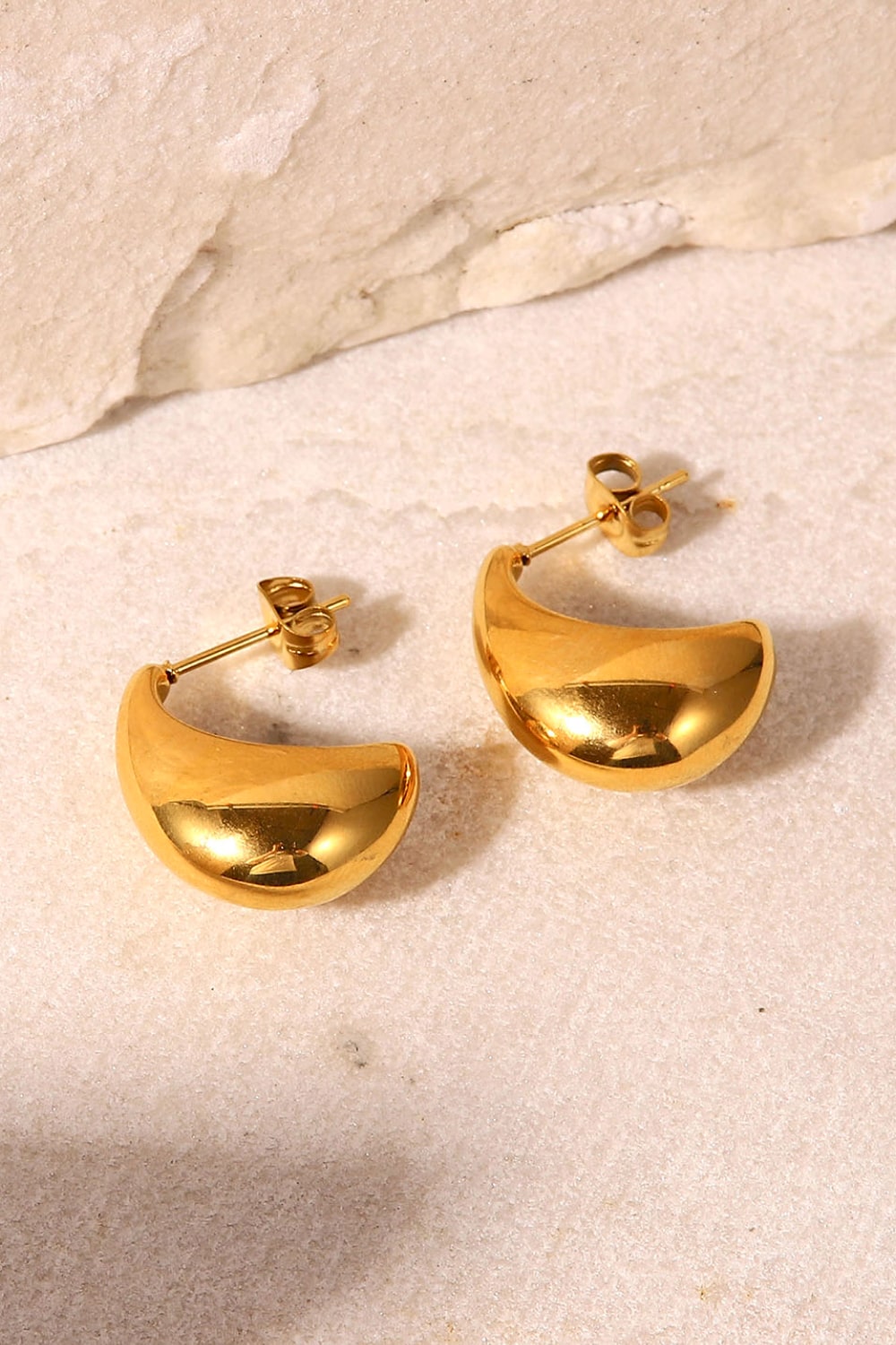 C-Hoop Earrings