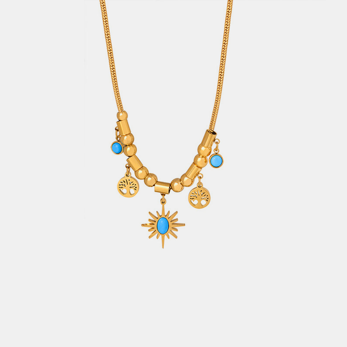 Earth & Sky Charm Necklace