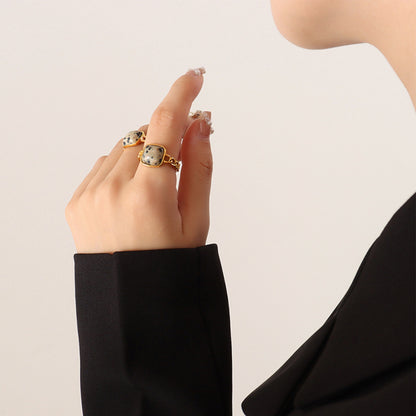 Natural Stone Ring