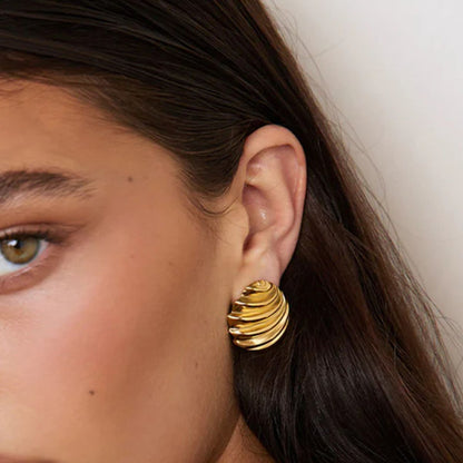 Shell Stud Earrings