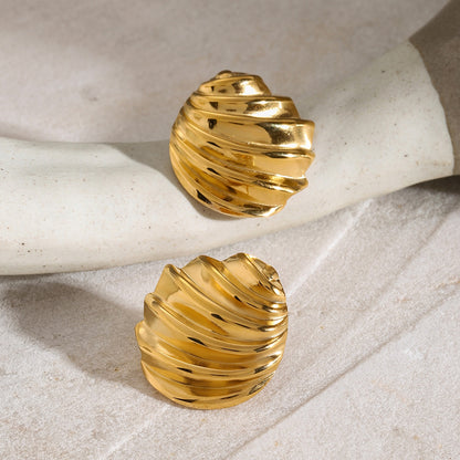 Shell Stud Earrings