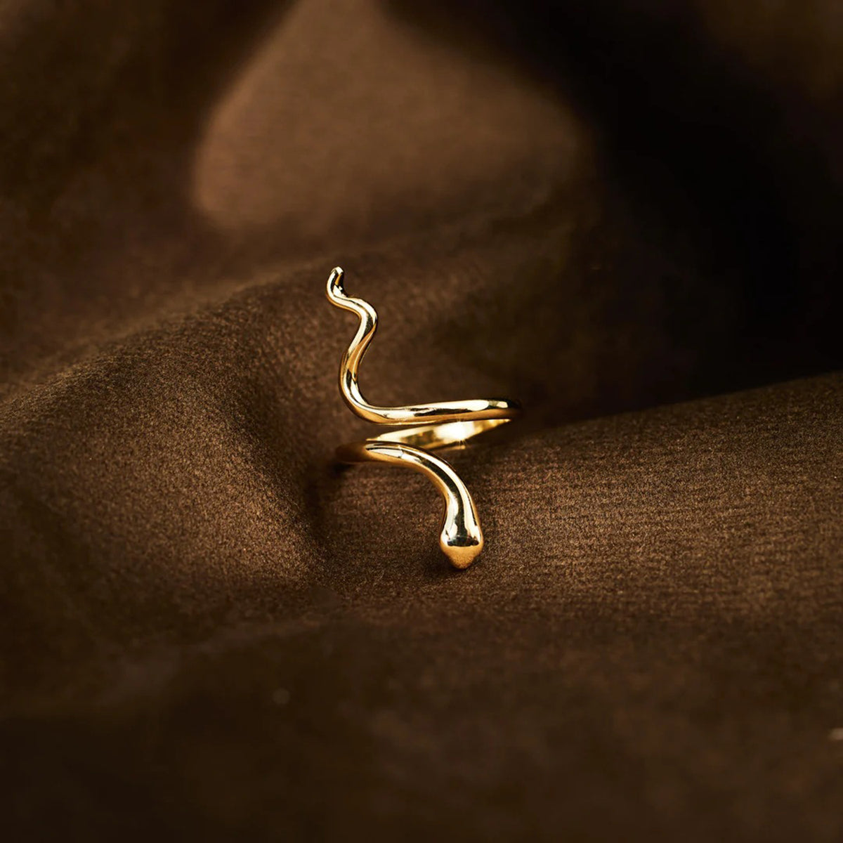 Snake Adjustable Ring
